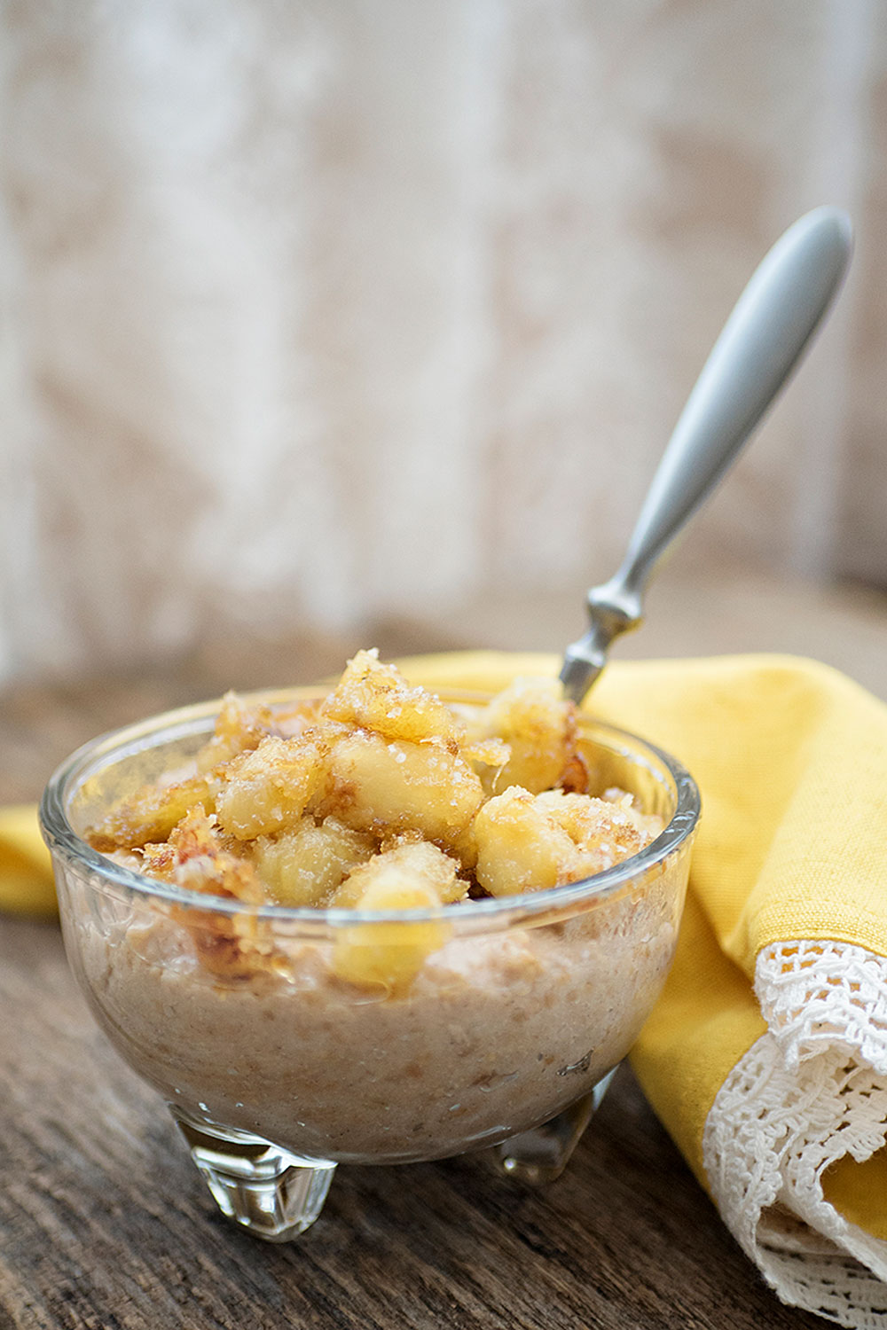 Instant Pot Steel Cut Oats with Bananas