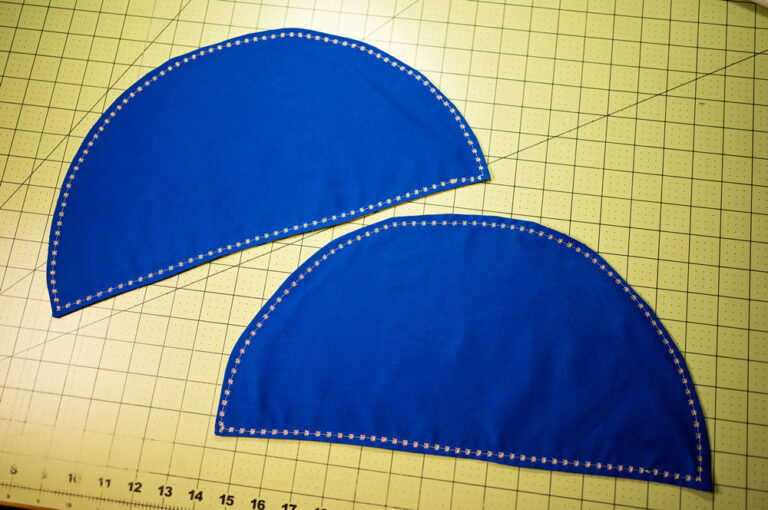 Folded Christmas Tree Napkin Easy Christmas Sewing