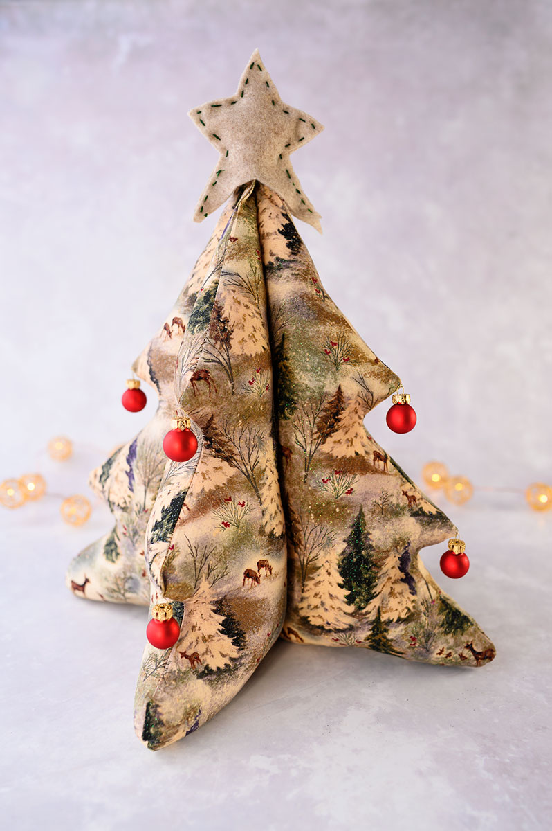 Capture Nostalgia with a Fabric Christmas Tree Pattymac Makes