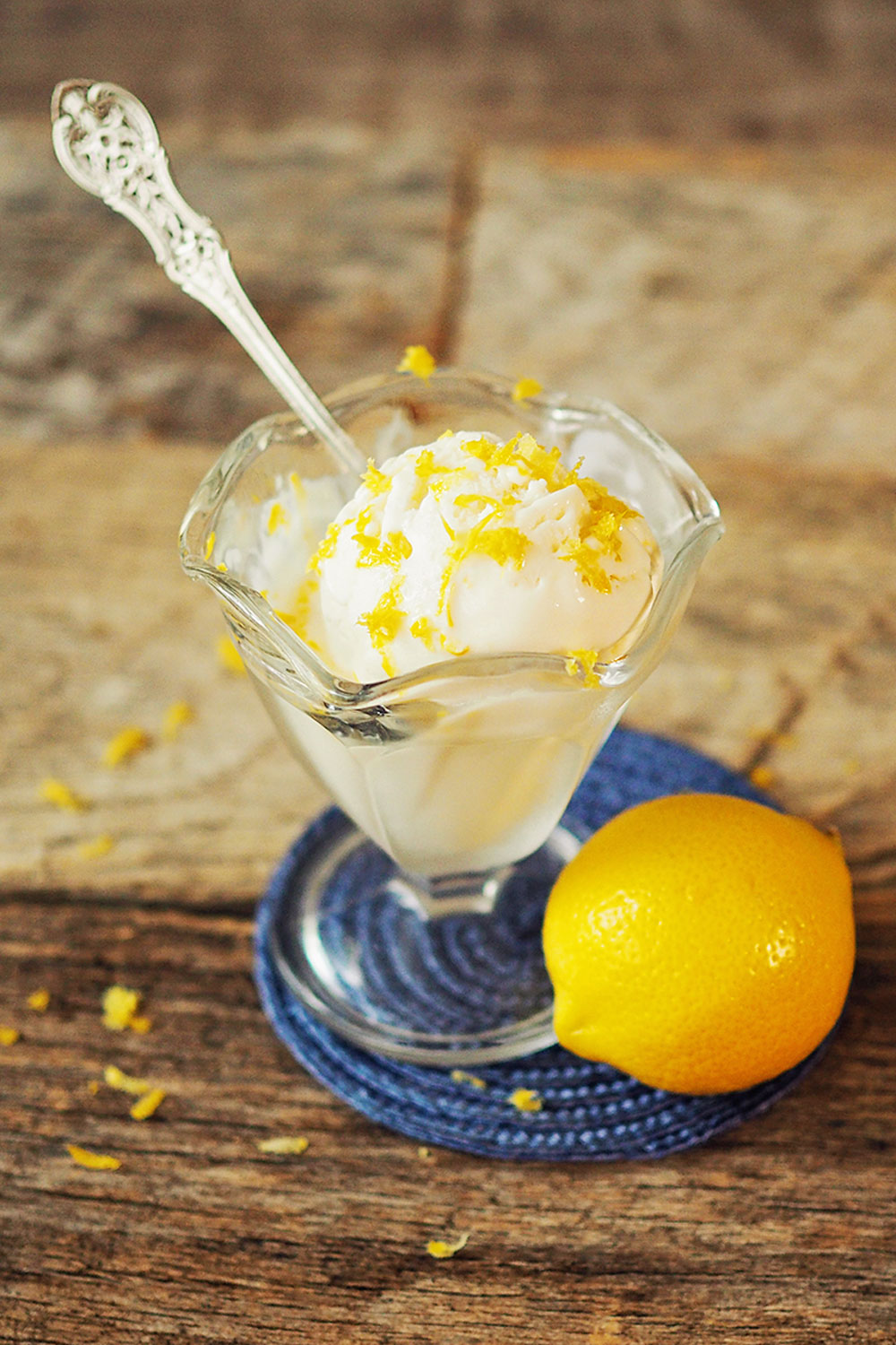 Lemon Frozen Yogurt