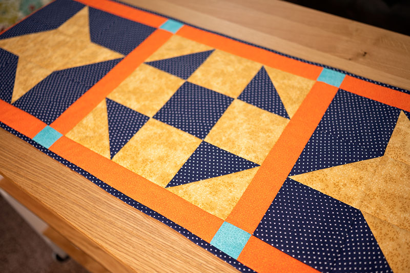 a shoo fly quilt block