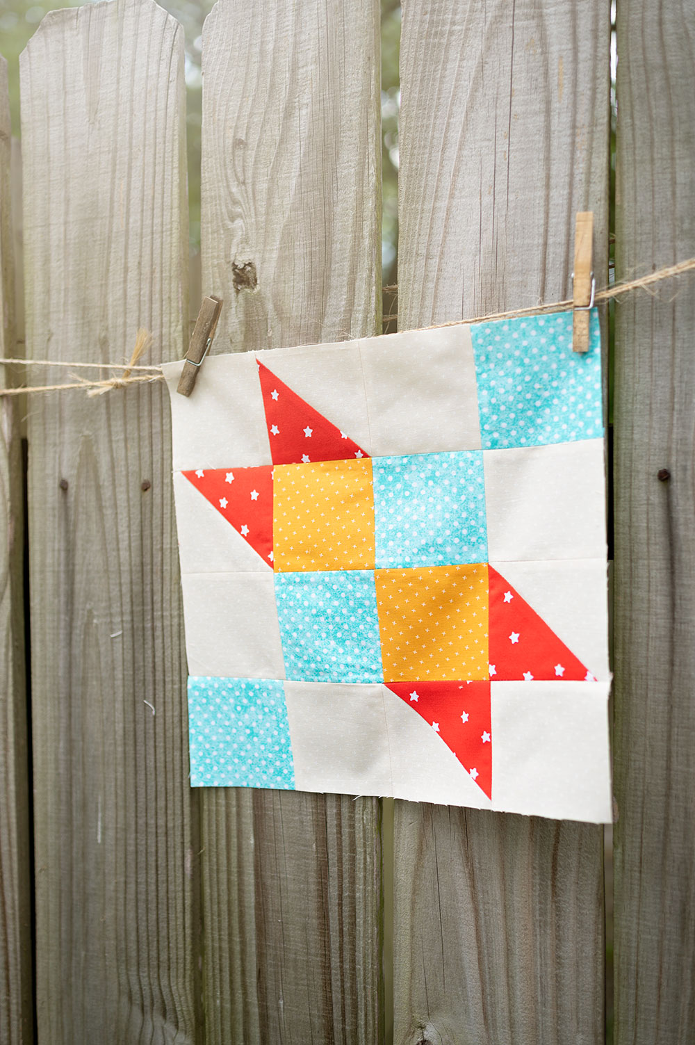 Easy Stair Step Quilt Block