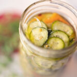 pickles in a jar