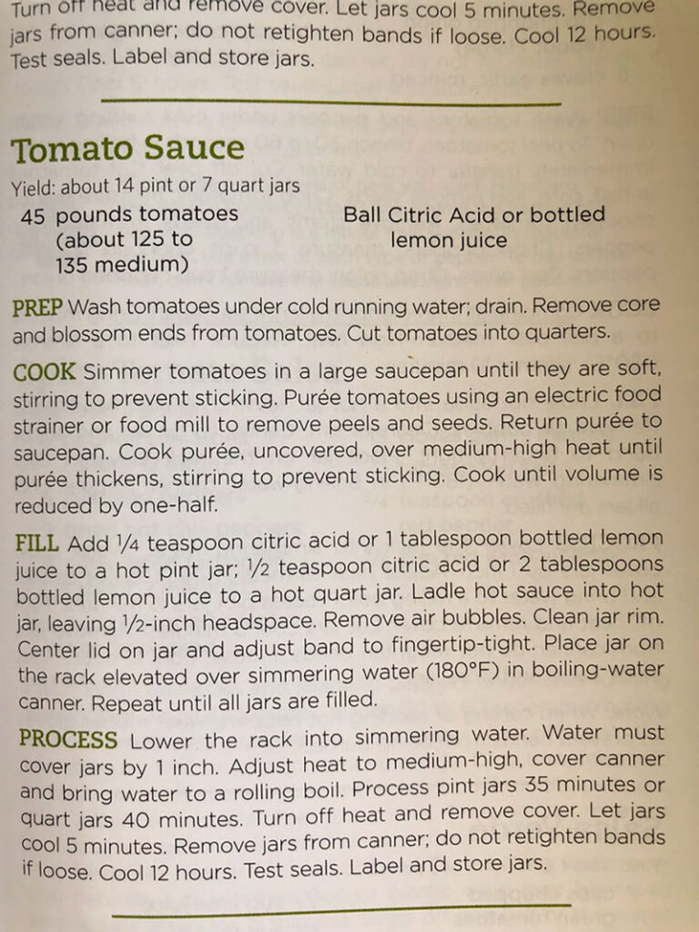 recipe for generic tomato juice